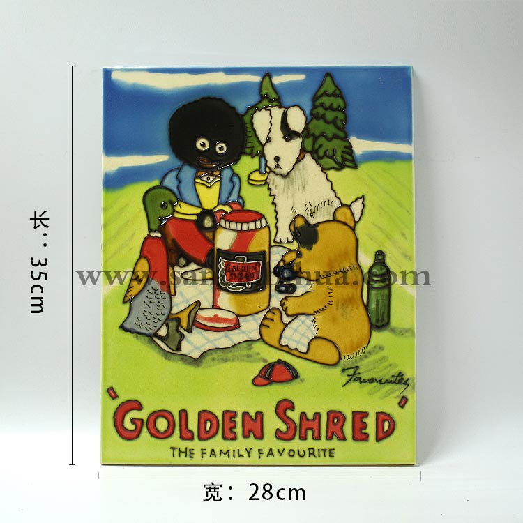 歐美海報三彩壁畫