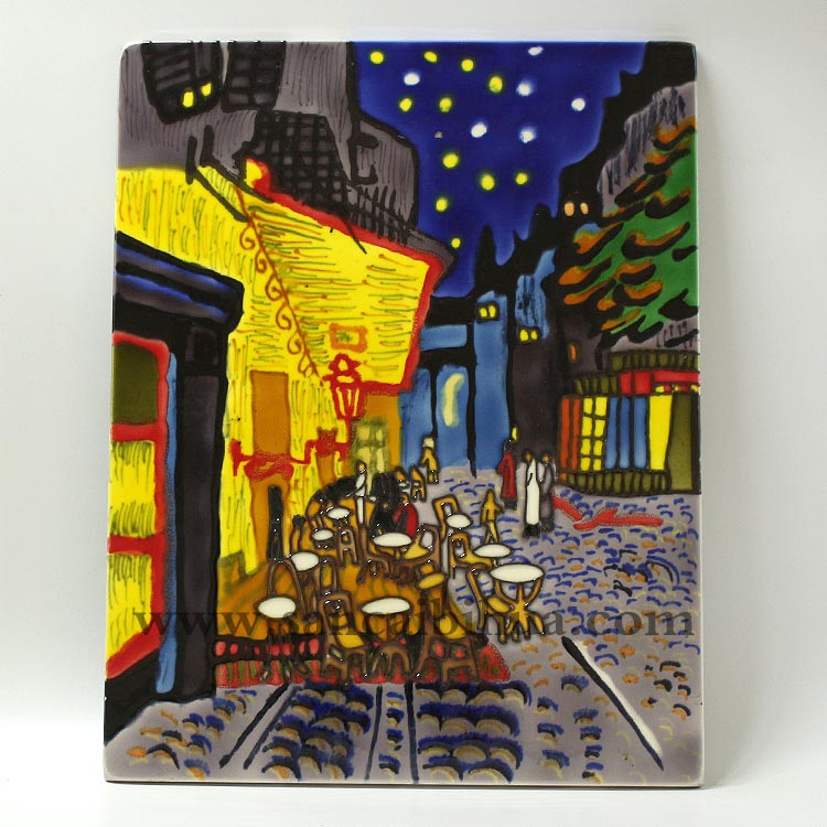 出口外貿(mào)陶瓷壁畫無框瓷板畫清倉了！