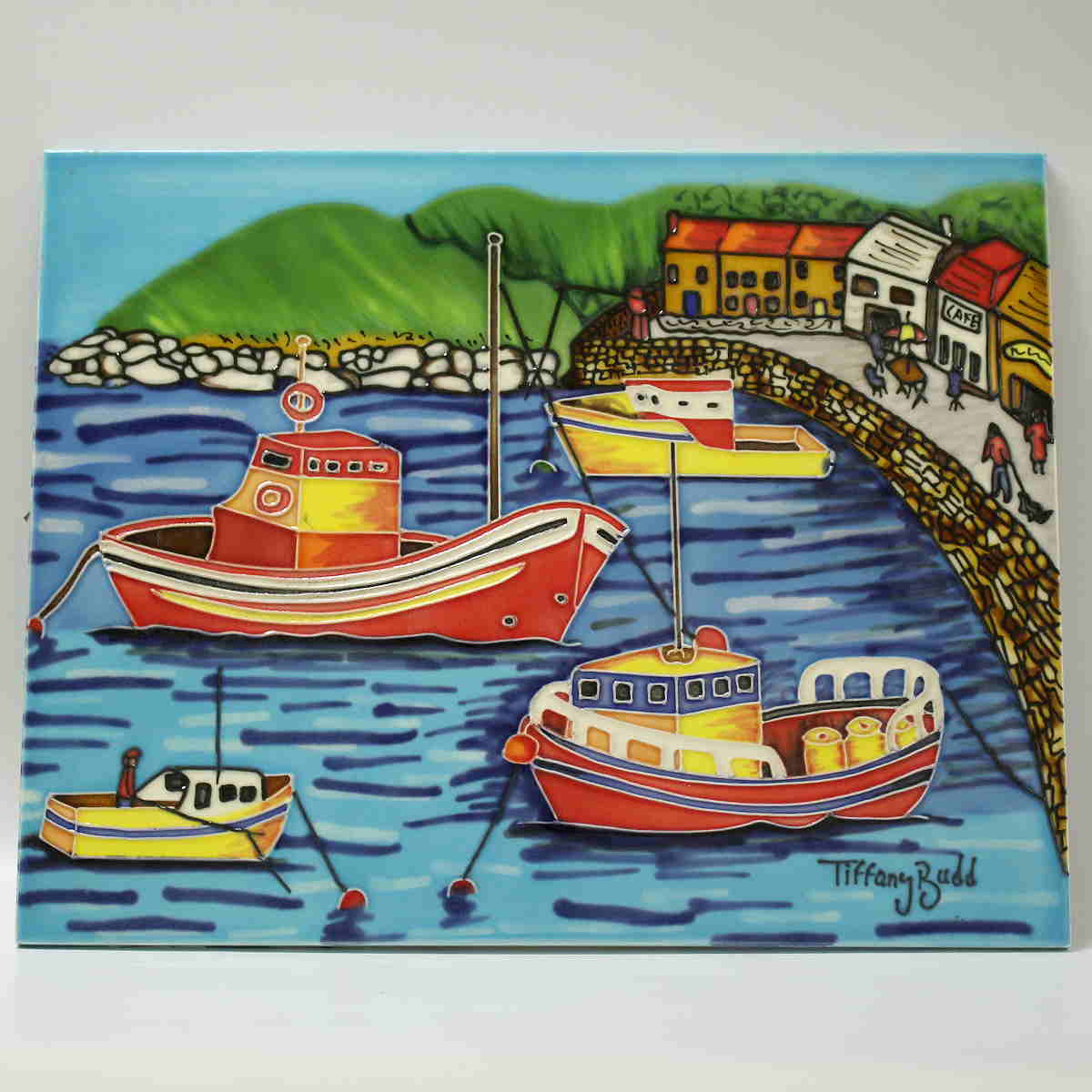 唐三彩陶瓷瓷板畫定制價格多少？