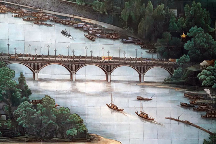 為什么火車站和地鐵站都喜歡用陶瓷壁畫進行裝飾哪？