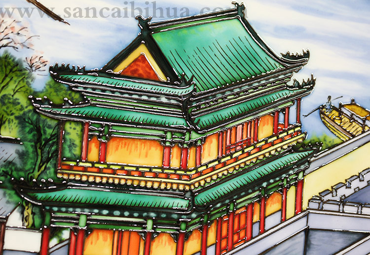 清明上河圖瓷板畫