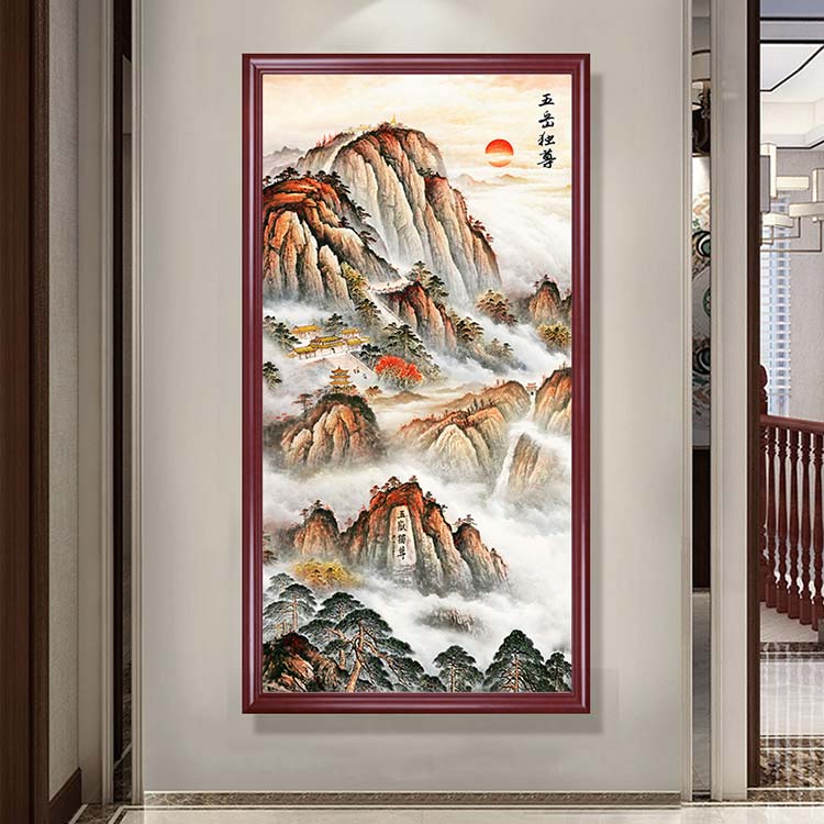 瓷板畫一般掛在哪里比較好？